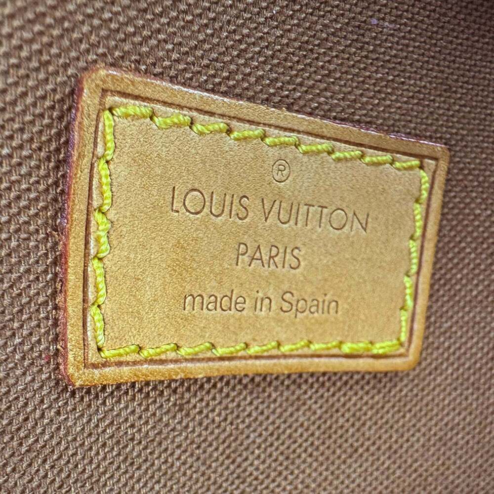 LOUIS VUITTON Brown Monogram Canvas Pochette Hobo Bag - Picture 12 of 13